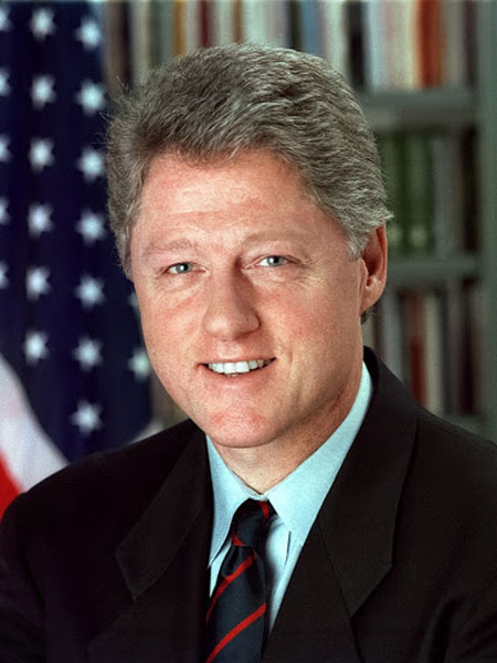 Headshot of Bill Clinton