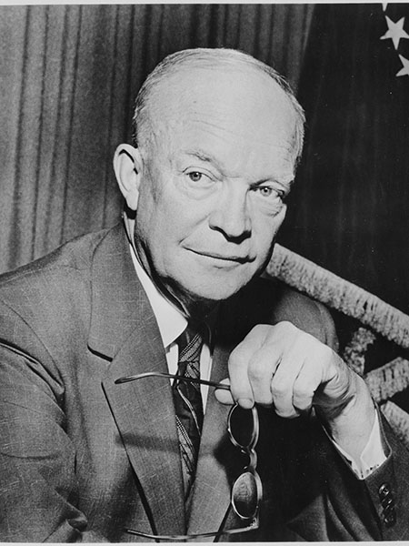 Headshot of Dwight D. Eisenhower