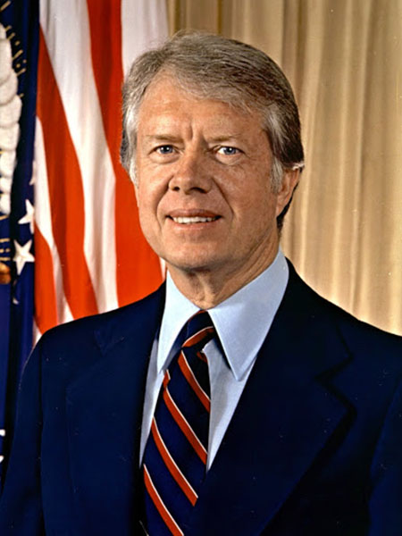 Headshot of Jimmy Carter